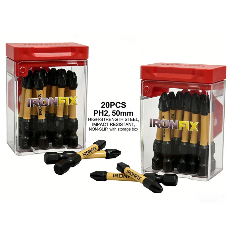 Drill Bits - Wytrzymały zestaw 20 bitów do wkrętarki