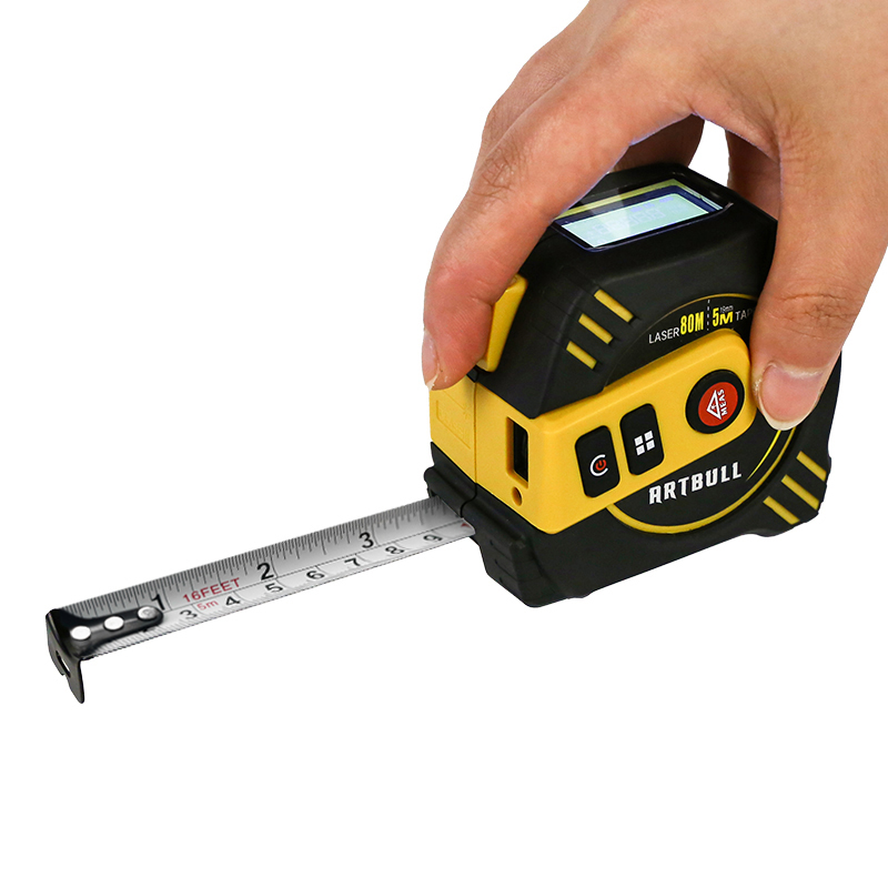 Tape Measure - Wielofunkcyjny laserowy miernik 3w1 40m z