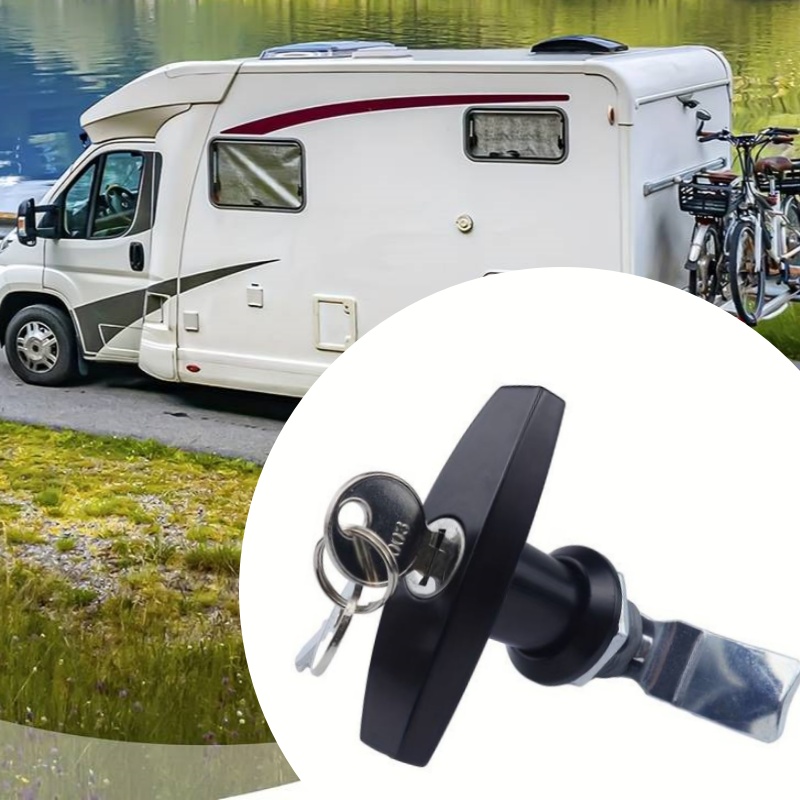 Door Handle - Zamek do kampera RV MS324-1-2T, zamek