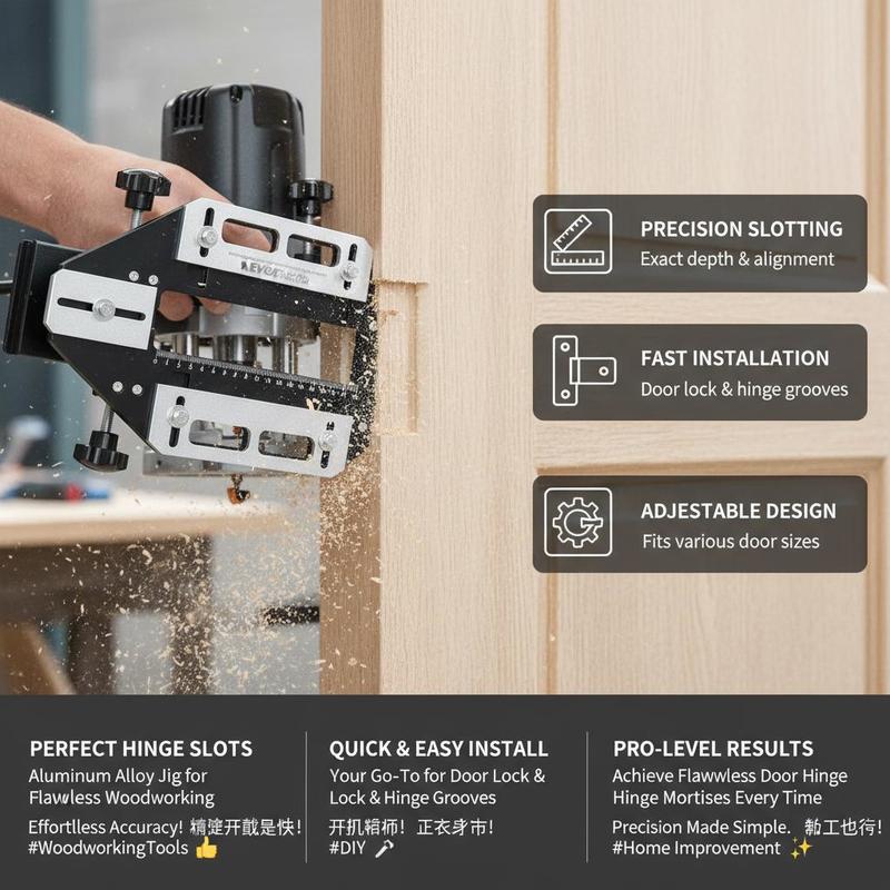 Szablon do wpuszczania zatrzas – Cabinet Hinges recenzja i cena