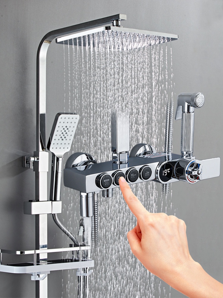 Luksusowy Srebrny Prysznicowy  – Faucet recenzja i cena