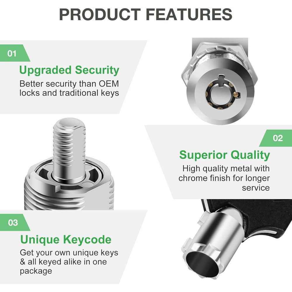 5 sztuk zamków do szafek z klu – Door Lock recenzja i cena