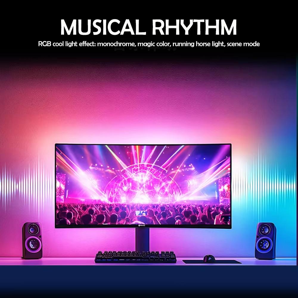 Pasek LED RGB do gier, podświe – Led Strip Lights recenzja i cena