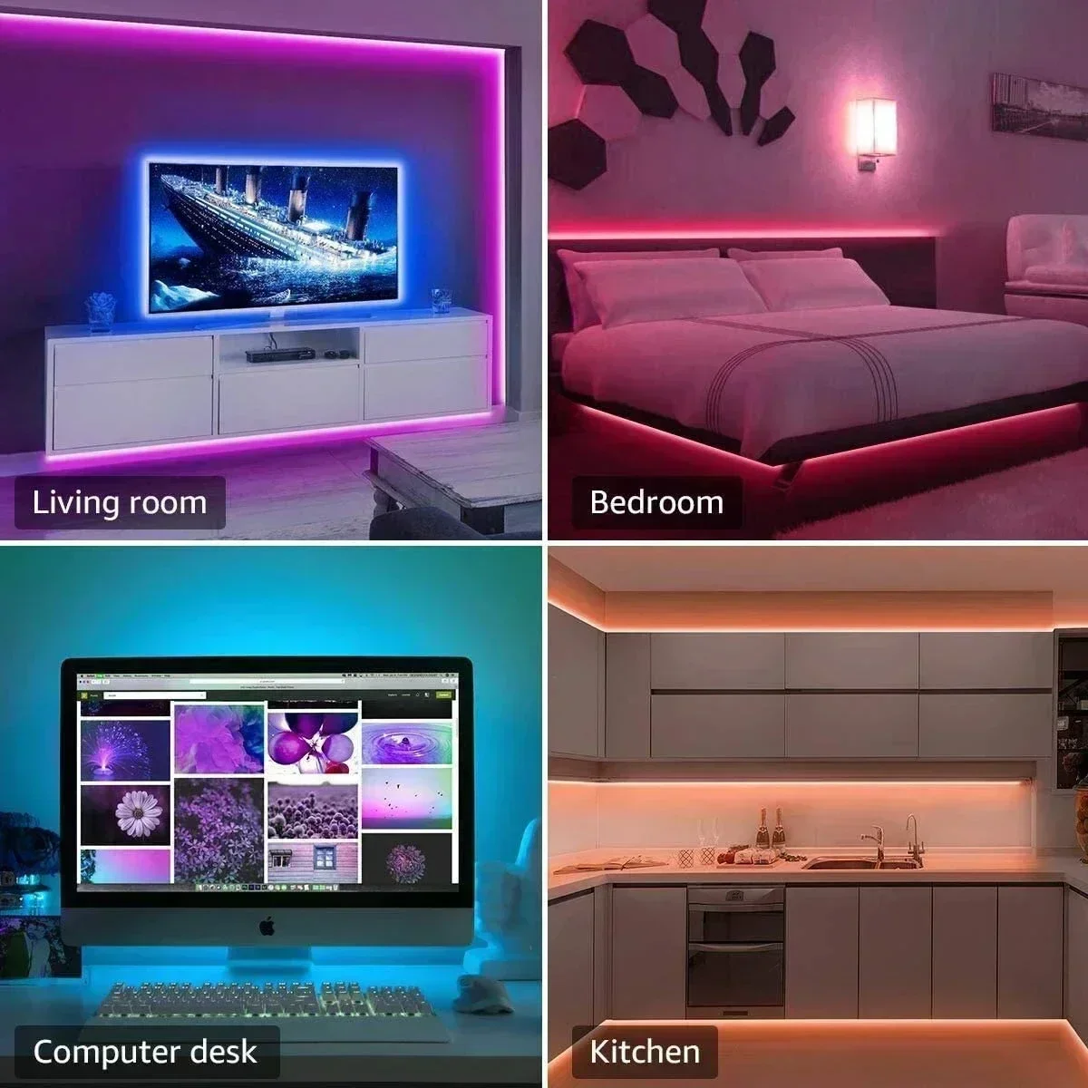 Inteligentna taśma LED RGB do  – Led Strip Lights recenzja i cena