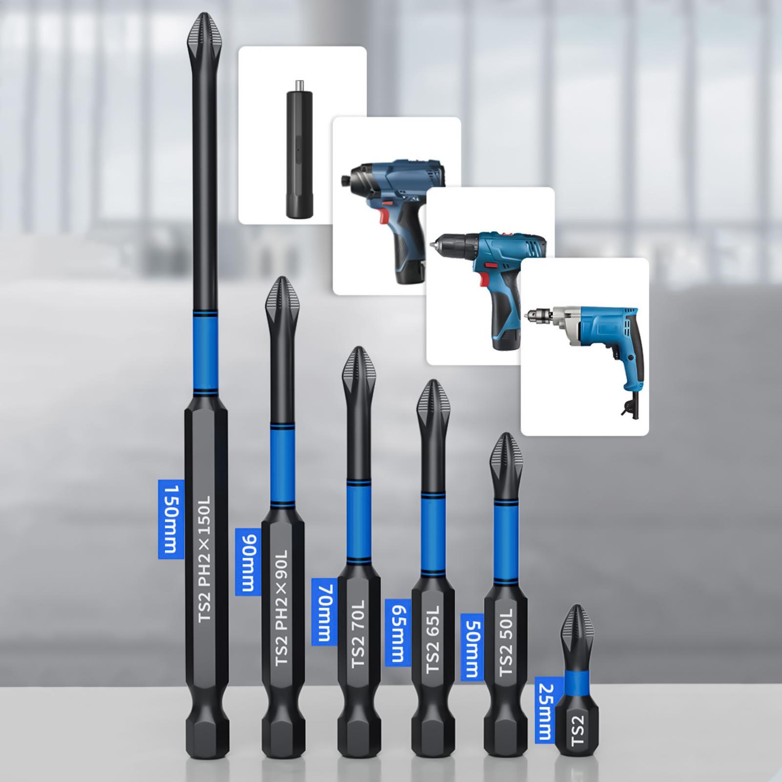 Zestaw bitów do wkrętarki 6-cz – Drill Bits recenzja i cena