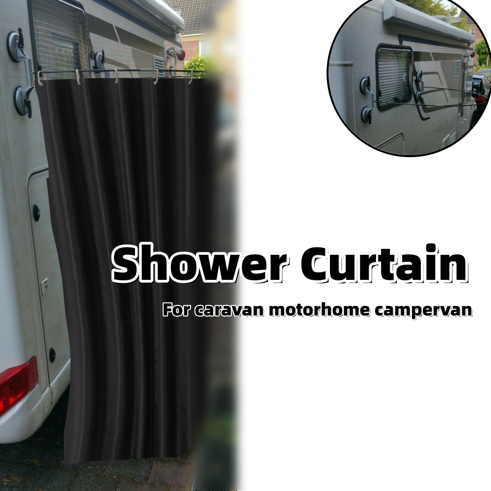 Zewnętrzna zasłona prysznicowa – Curtain Rods recenzja i cena