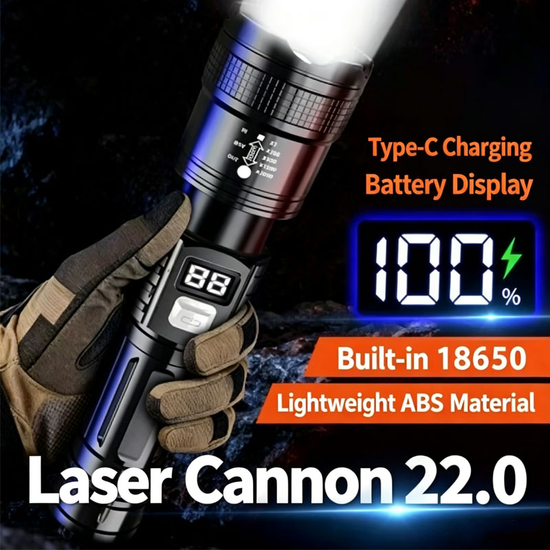 Taktyczna latarka laserowa z f – Tape Measure recenzja i cena